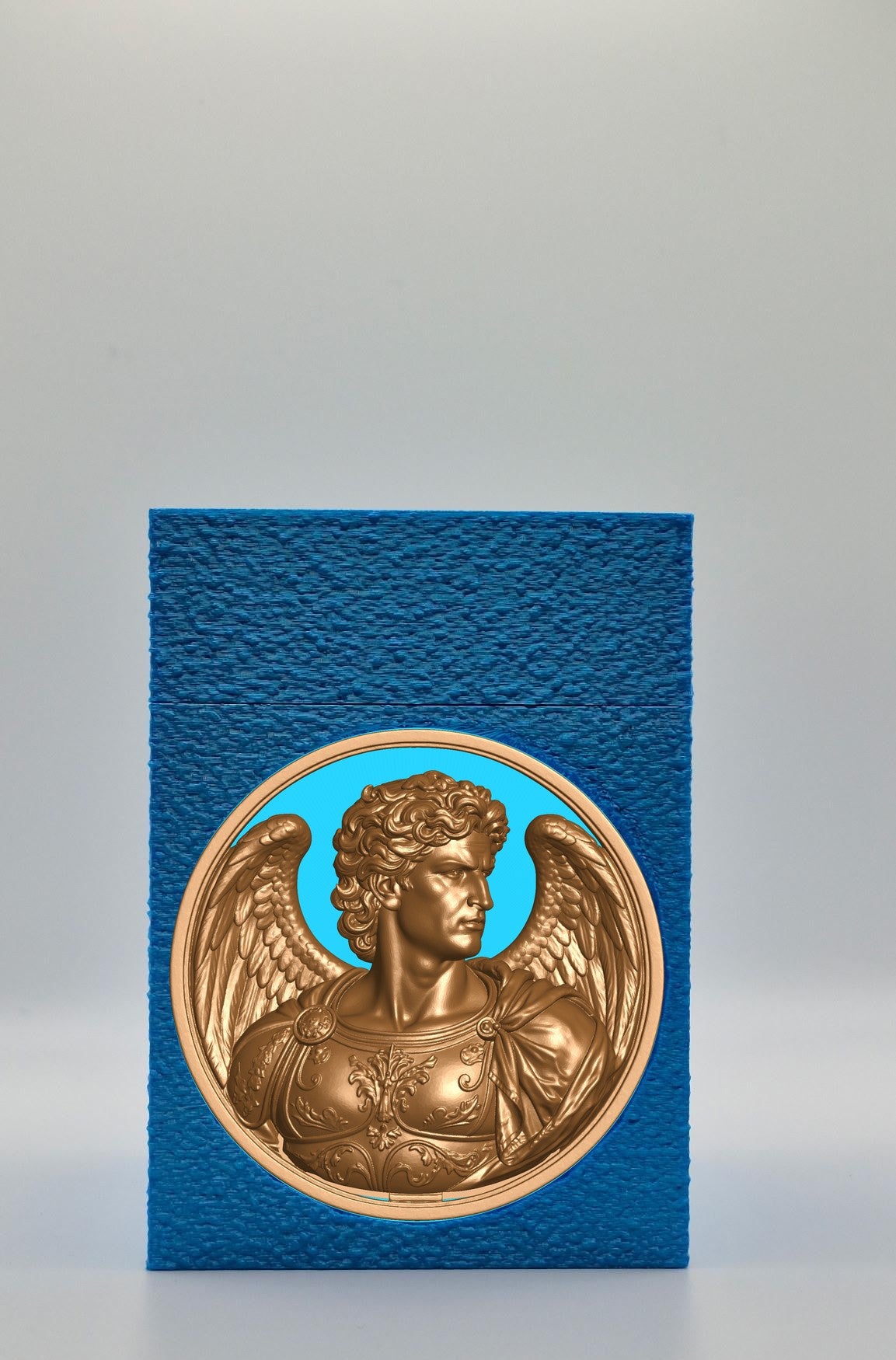 Angel Card Box — Blue