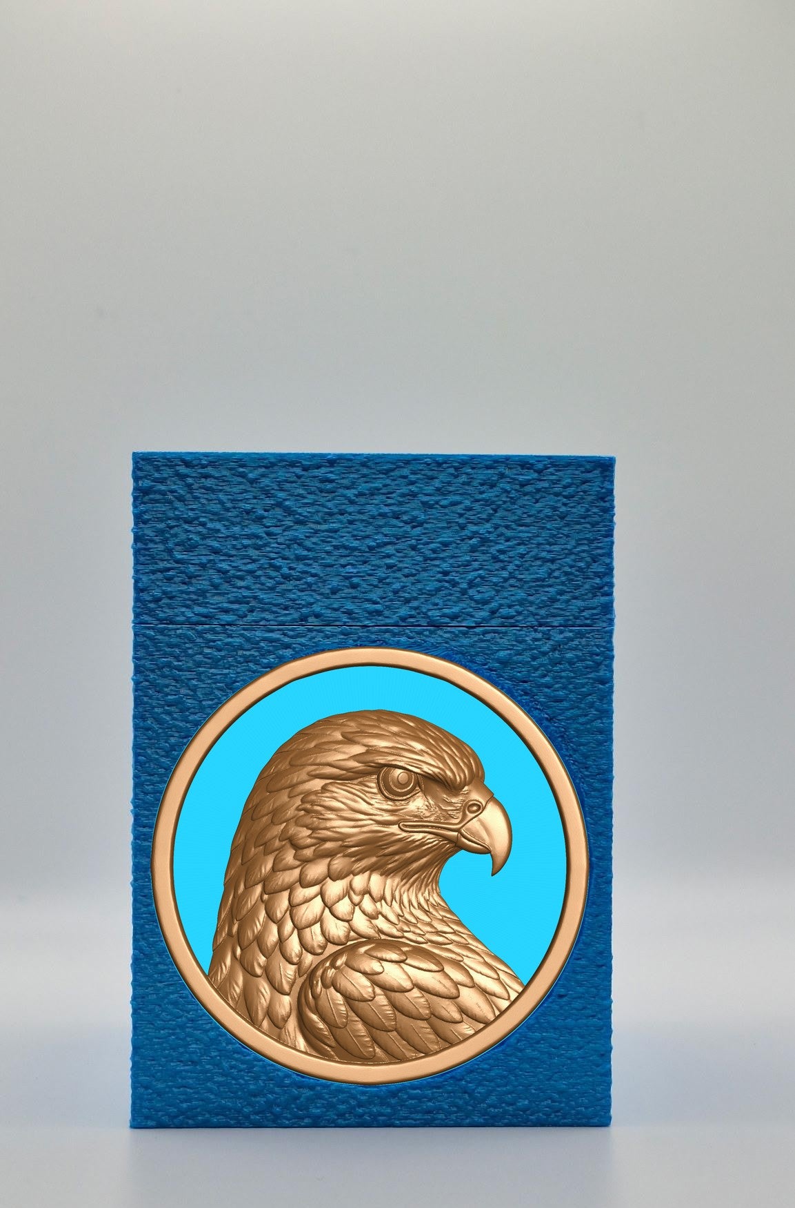 Eagle Card Box — Blue