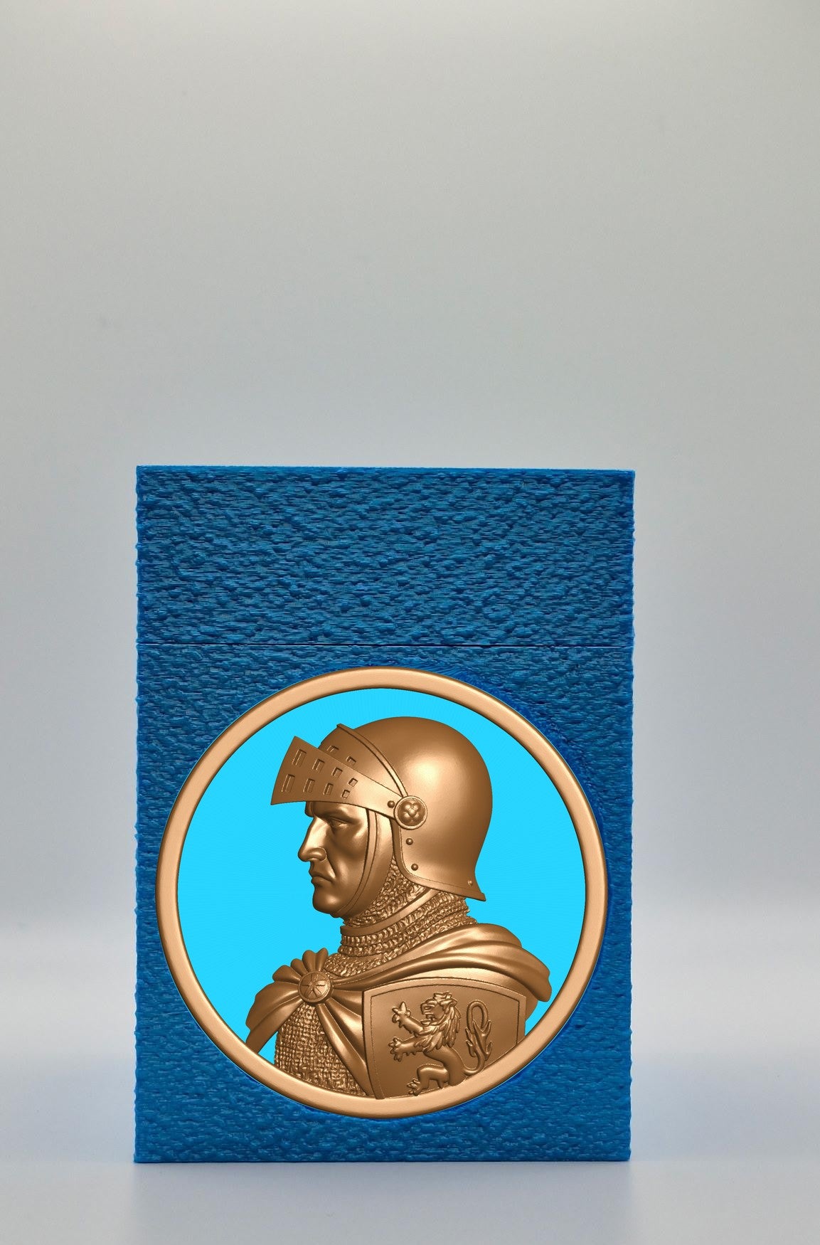 Knight Card Box — Blue