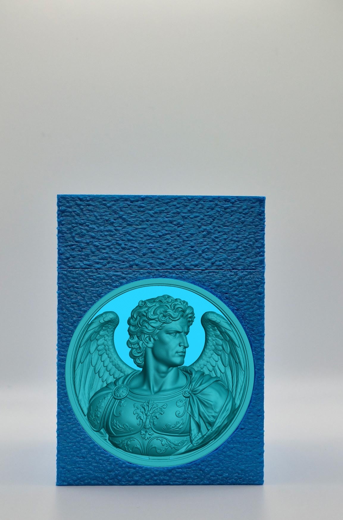 Angel Card Box — Blue