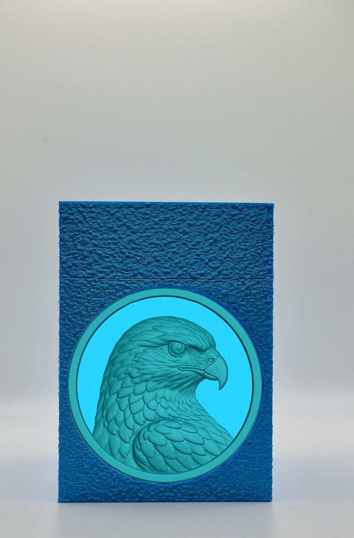 Eagle Card Box — Blue