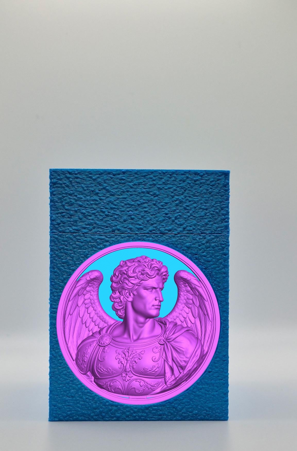 Angel Card Box — Blue
