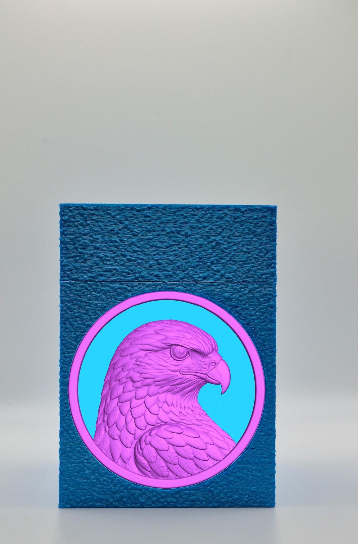 Eagle Card Box — Blue