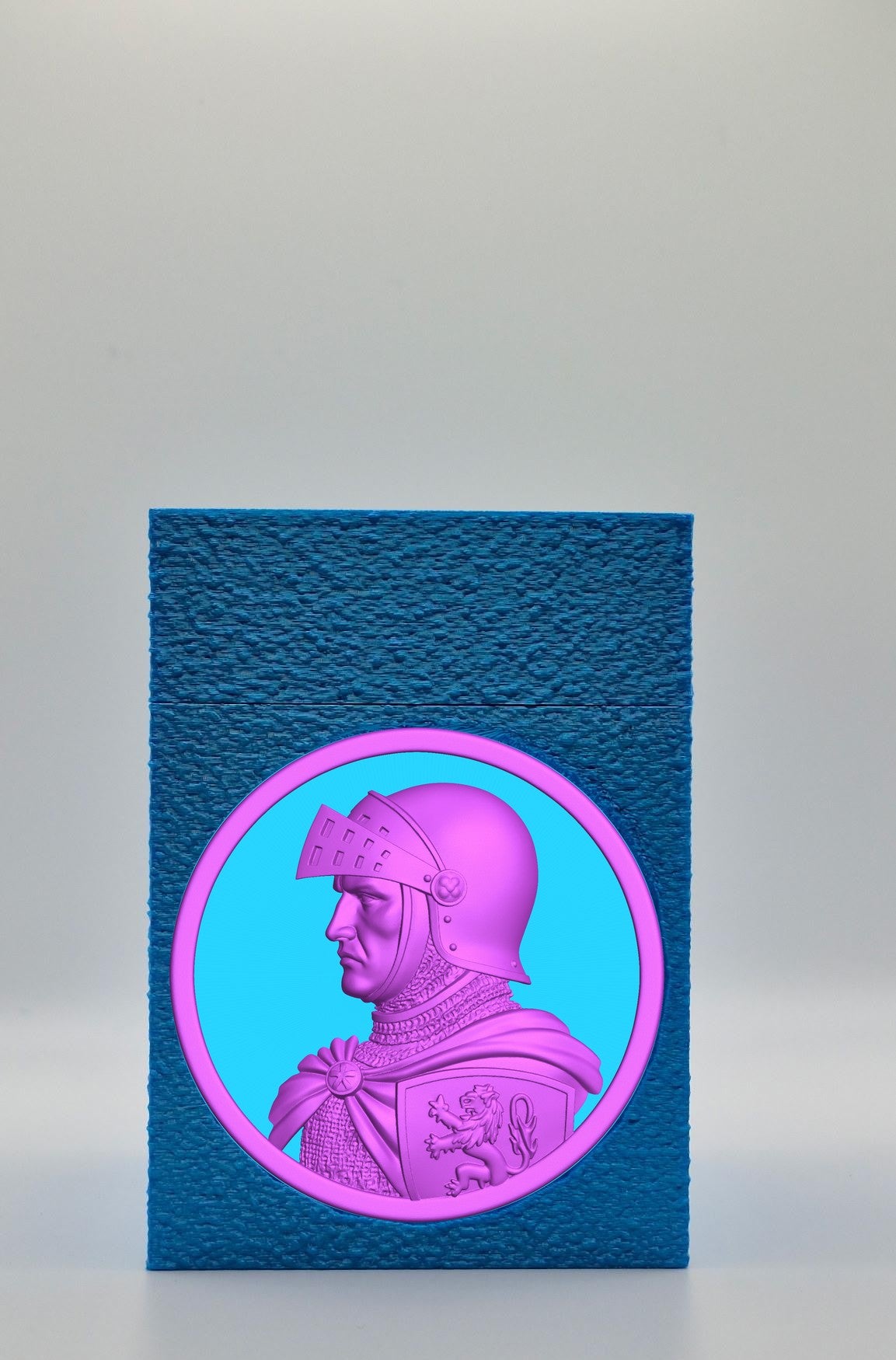Knight Card Box — Blue