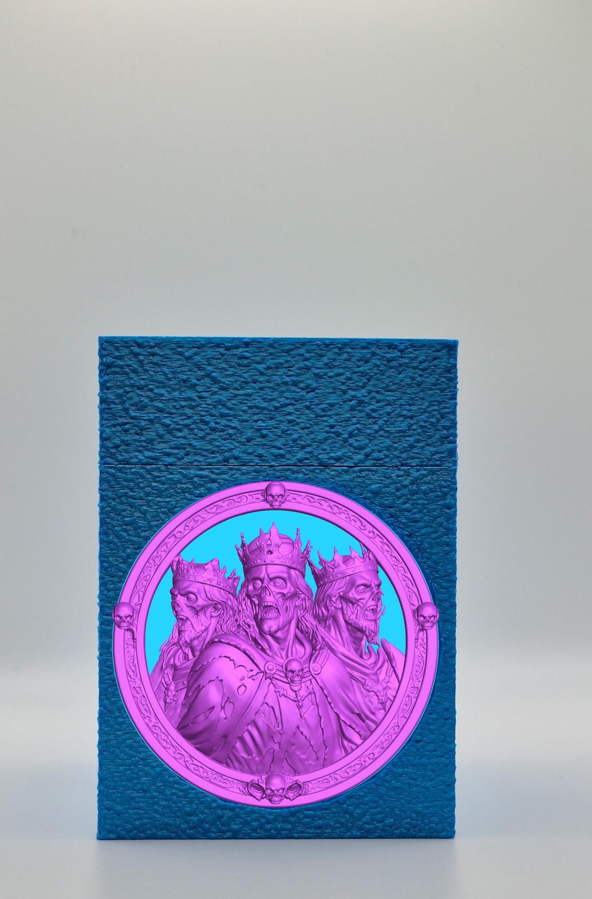 Zombie King Card Box — Blue