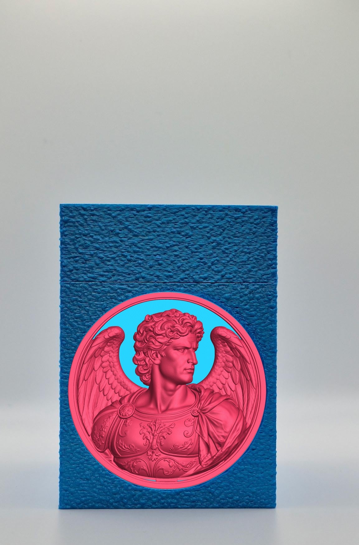 Angel Card Box — Blue
