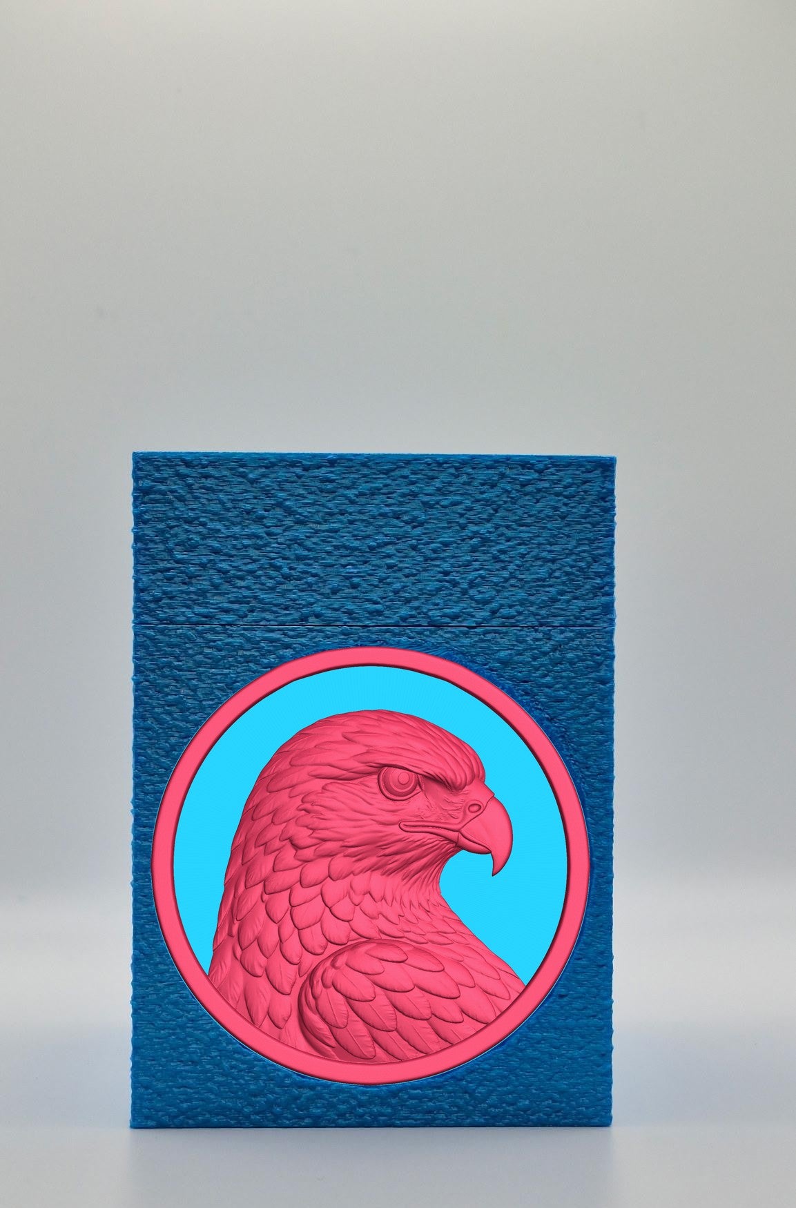 Eagle Card Box — Blue