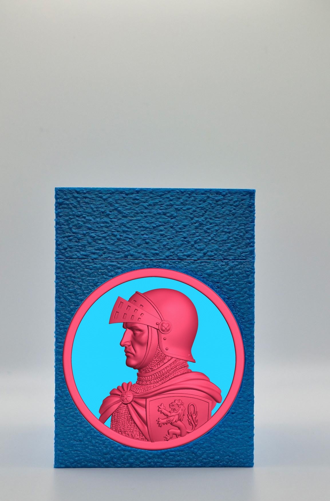 Knight Card Box — Blue