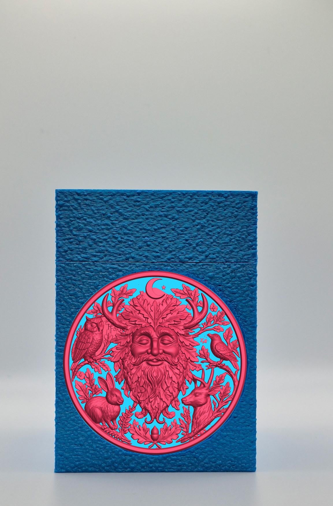 Tree Spirit Card Box — Blue