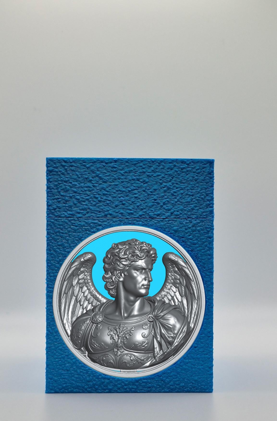 Angel Card Box — Blue