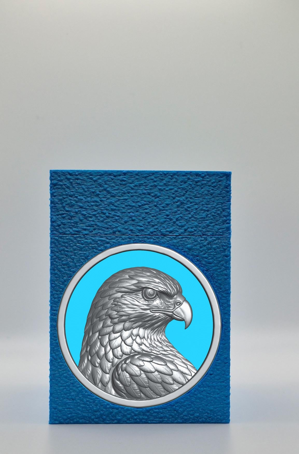 Eagle Card Box — Blue