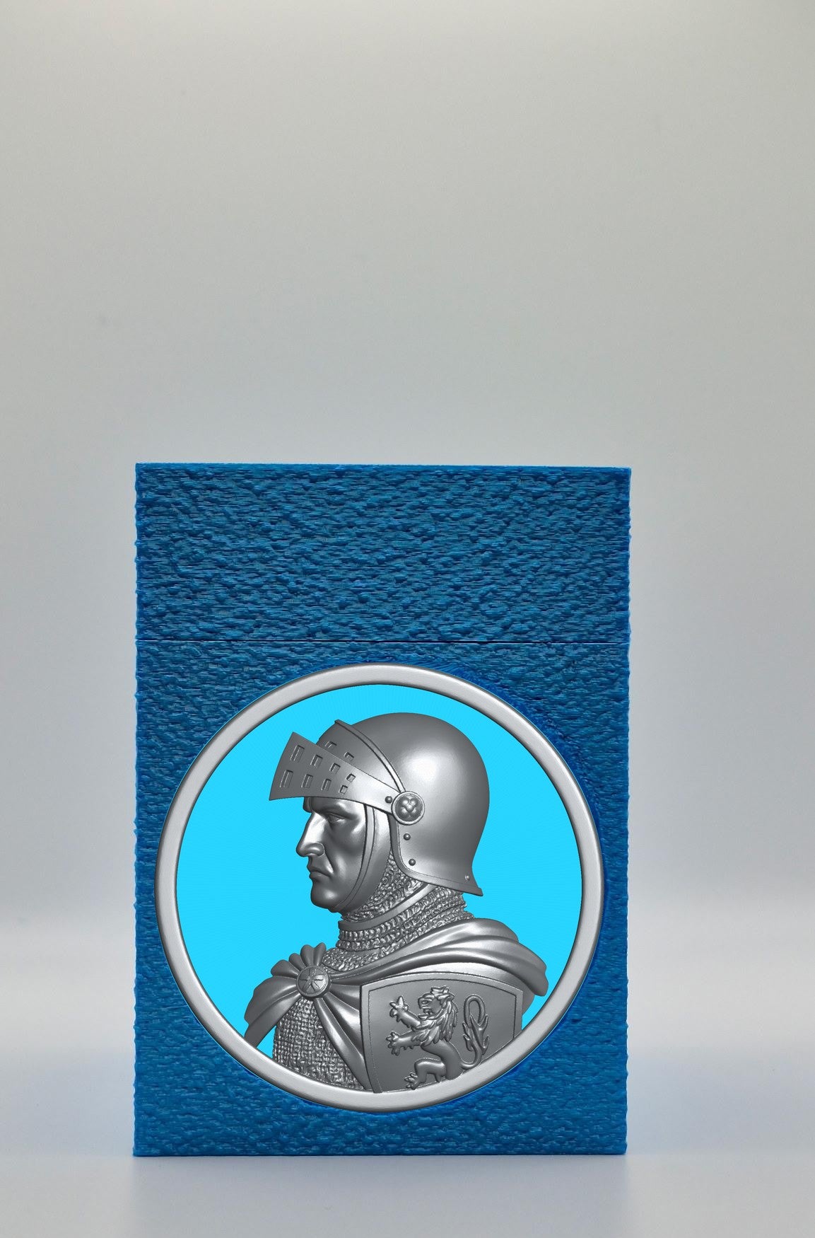 Knight Card Box — Blue