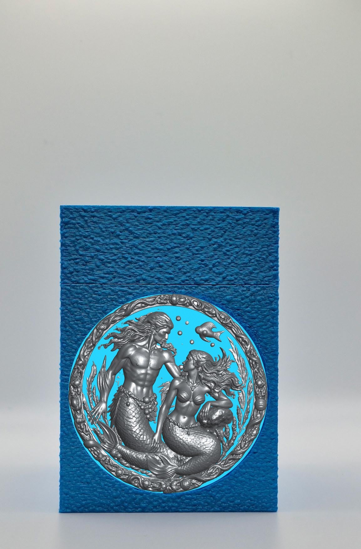 Merfolk Card Box — Blue