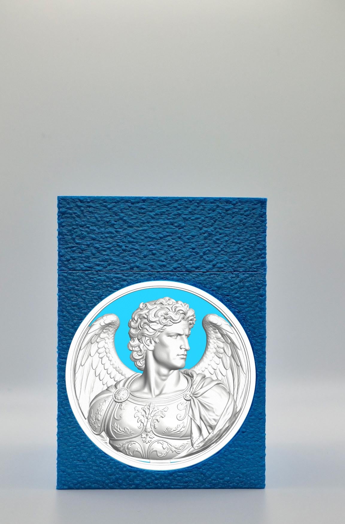 Angel Card Box — Blue