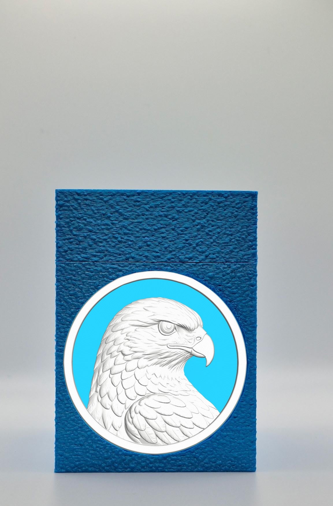 Eagle Card Box — Blue