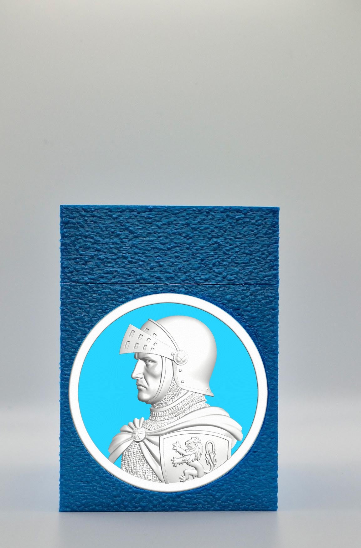 Knight Card Box — Blue