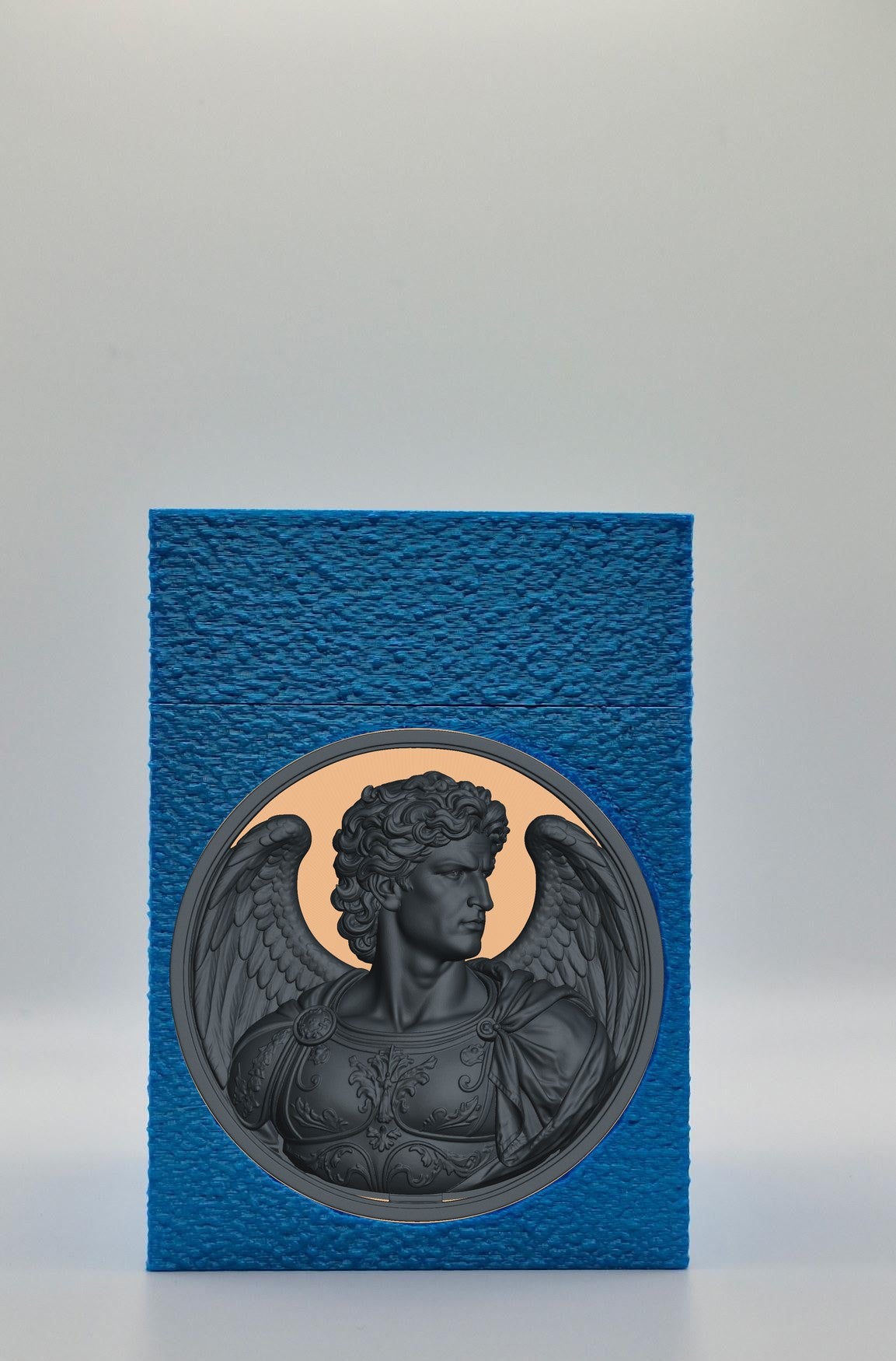 Angel Card Box — Blue