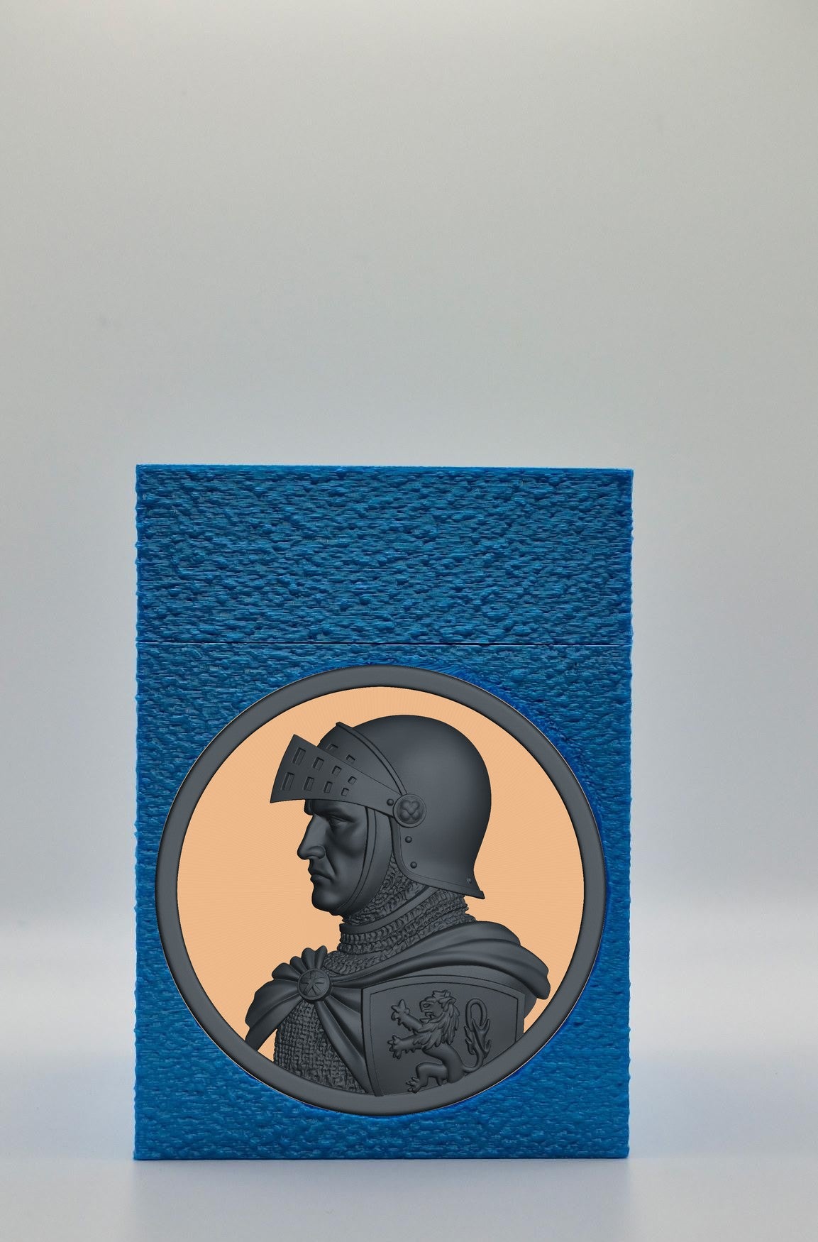 Knight Card Box — Blue