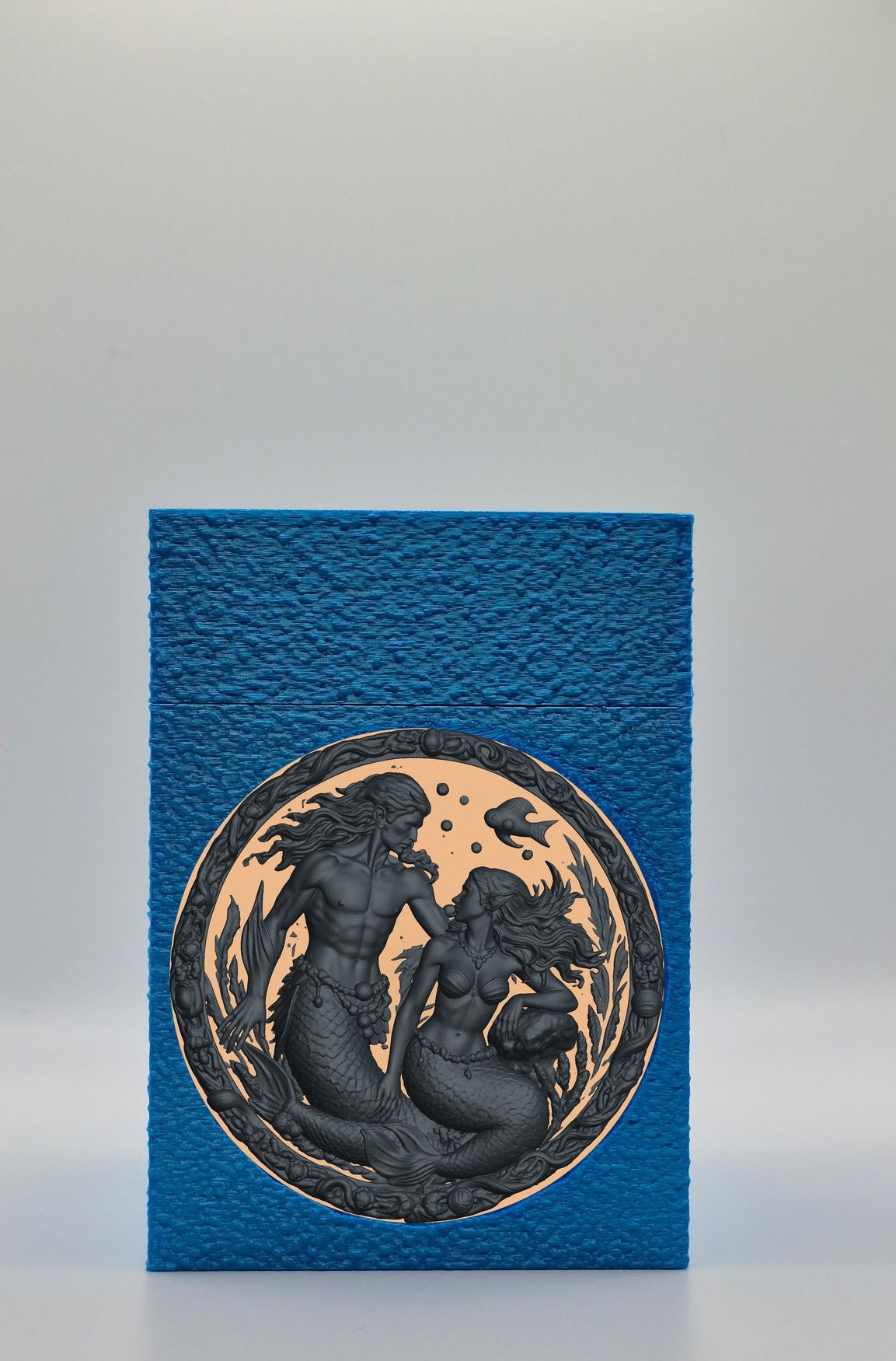 Merfolk Card Box — Blue