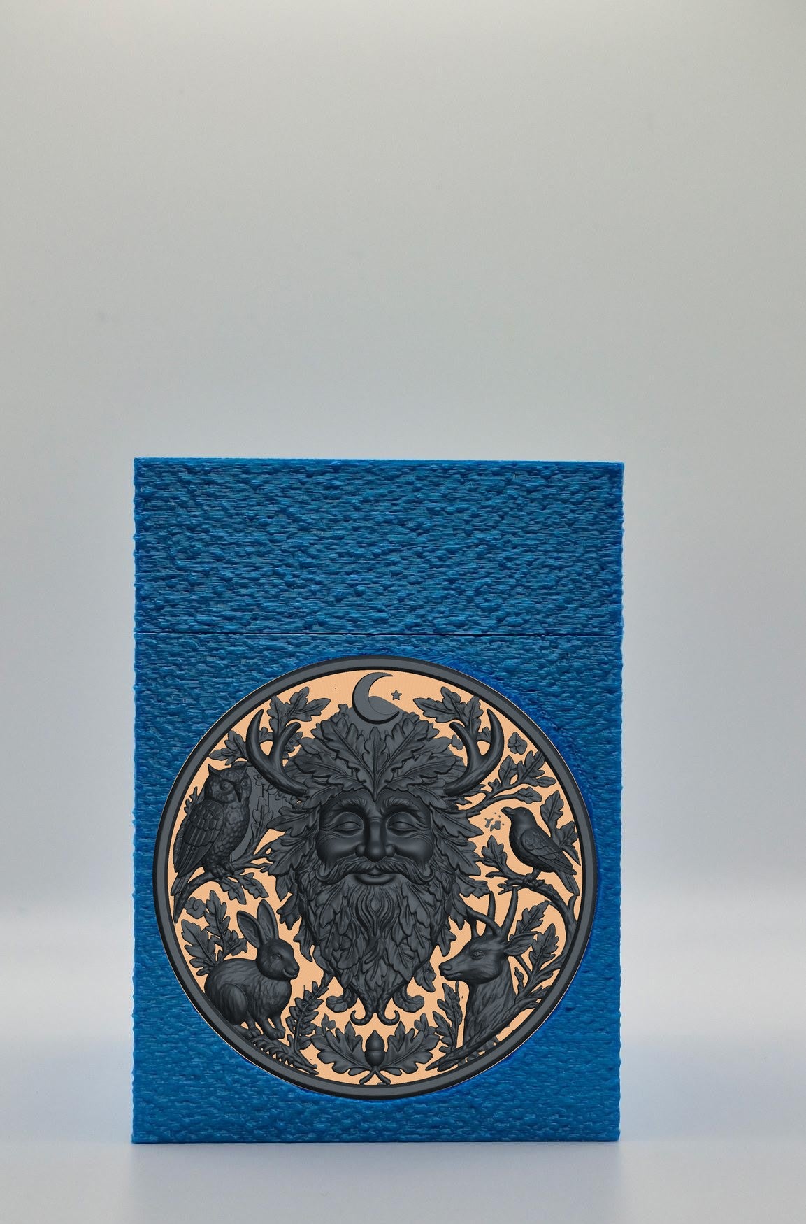 Tree Spirit Card Box — Blue