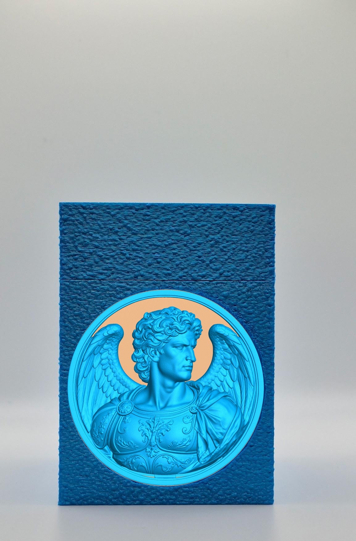Angel Card Box — Blue