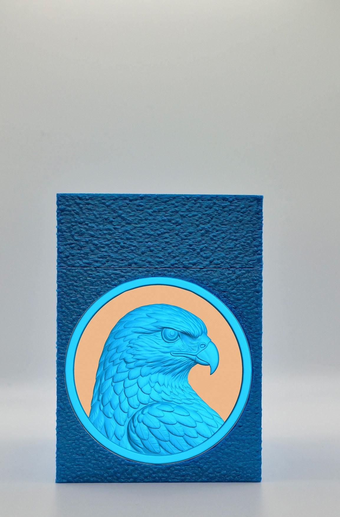 Eagle Card Box — Blue