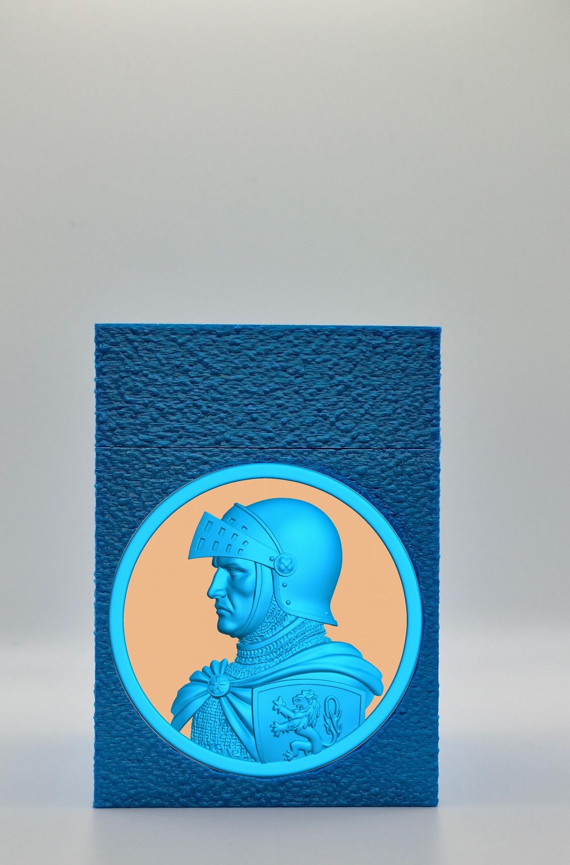 Knight Card Box — Blue