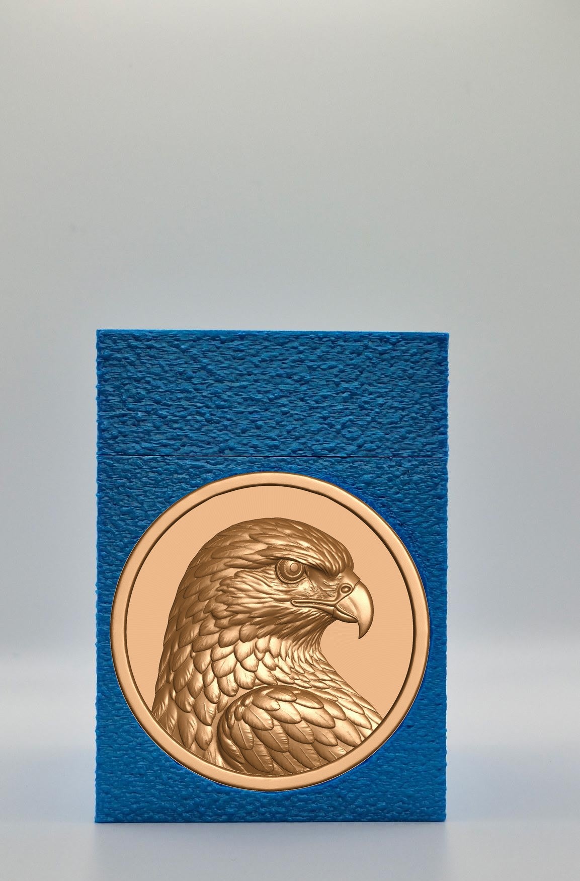 Eagle Card Box — Blue