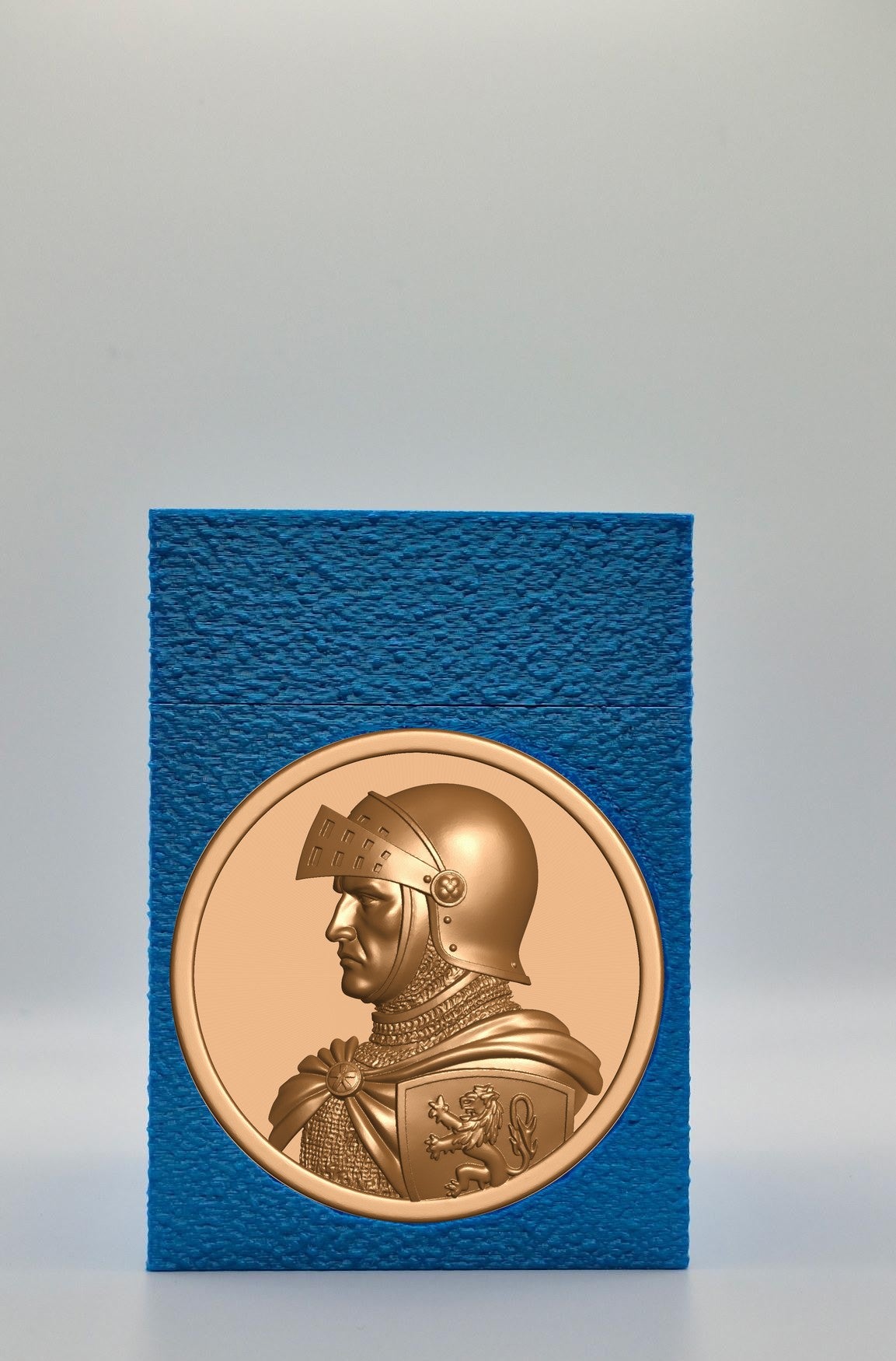 Knight Card Box — Blue