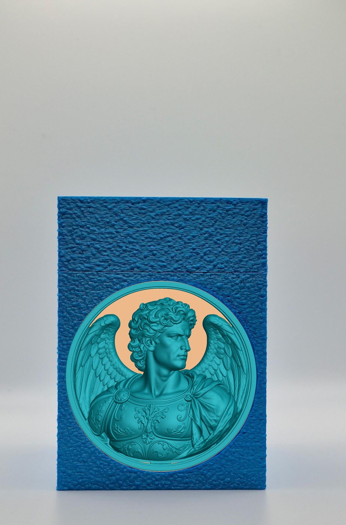 Angel Card Box — Blue