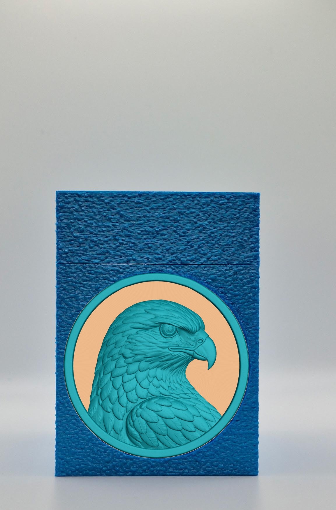Eagle Card Box — Blue