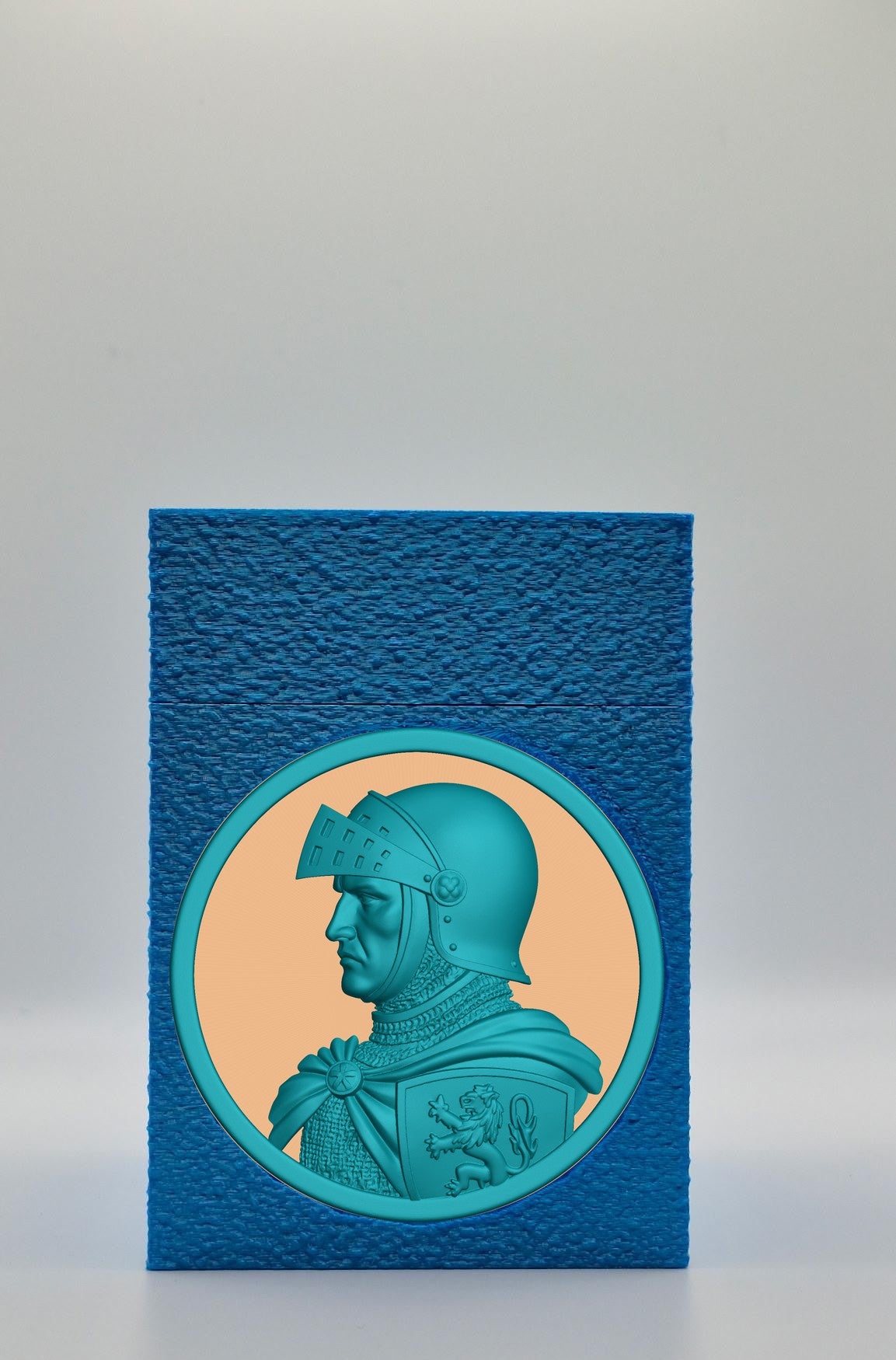 Knight Card Box — Blue