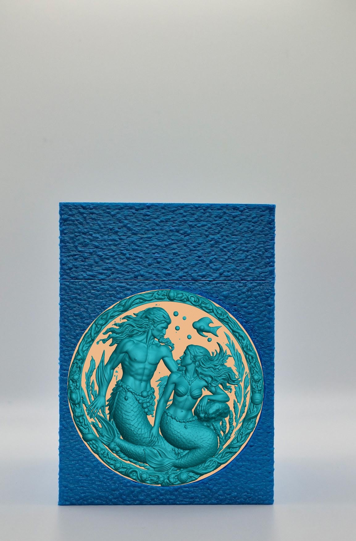 Merfolk Card Box — Blue