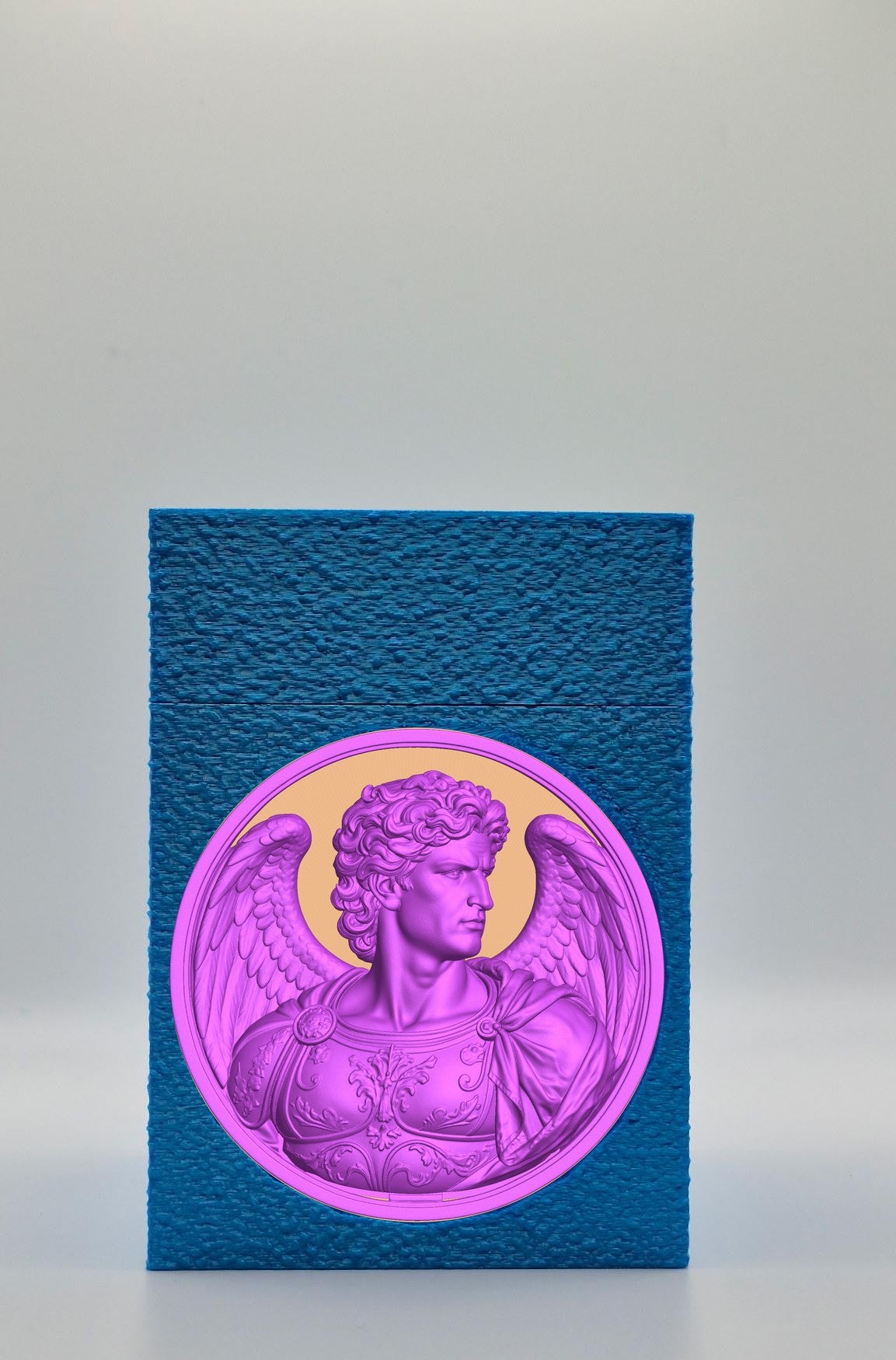 Angel Card Box — Blue