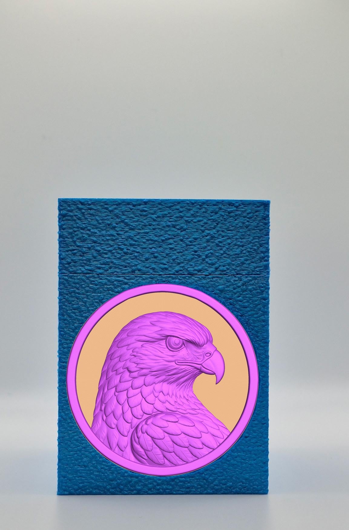 Eagle Card Box — Blue