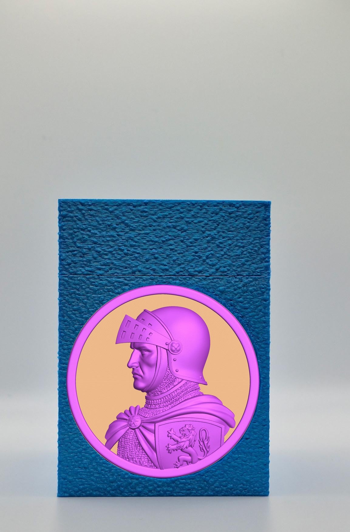 Knight Card Box — Blue