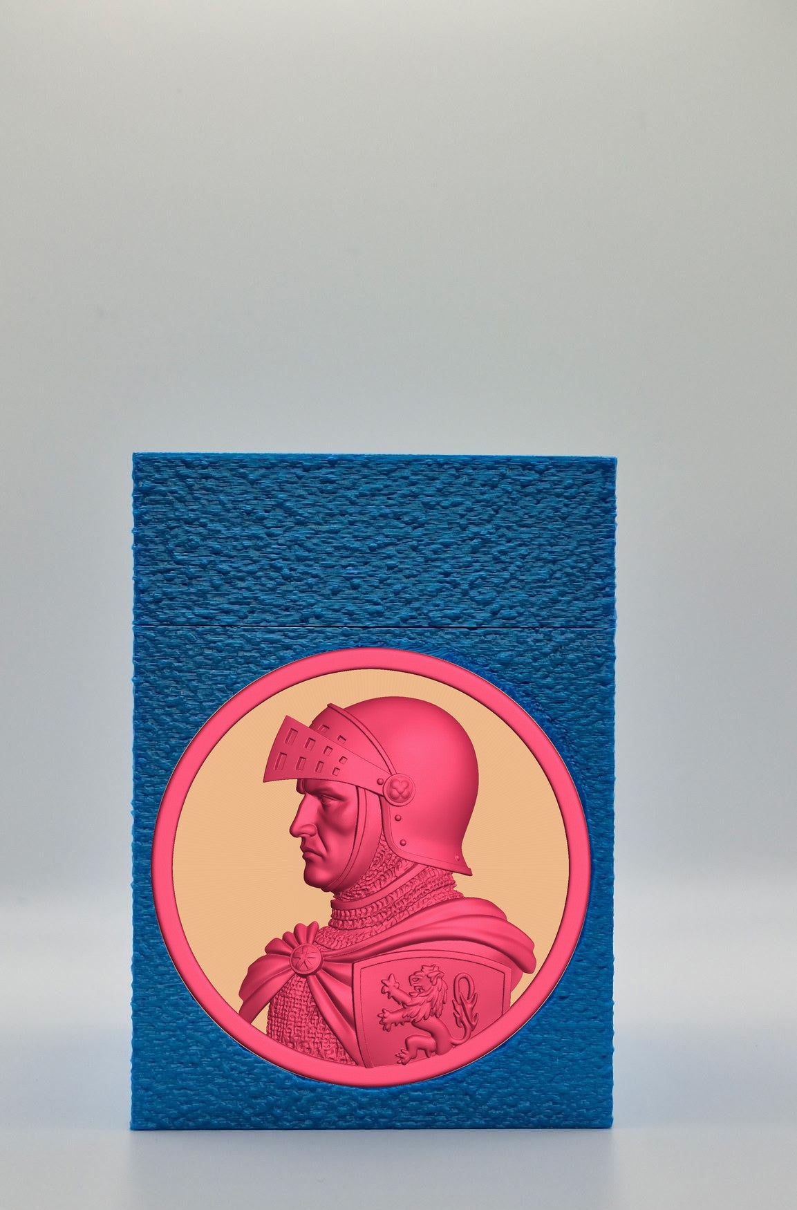Knight Card Box — Blue