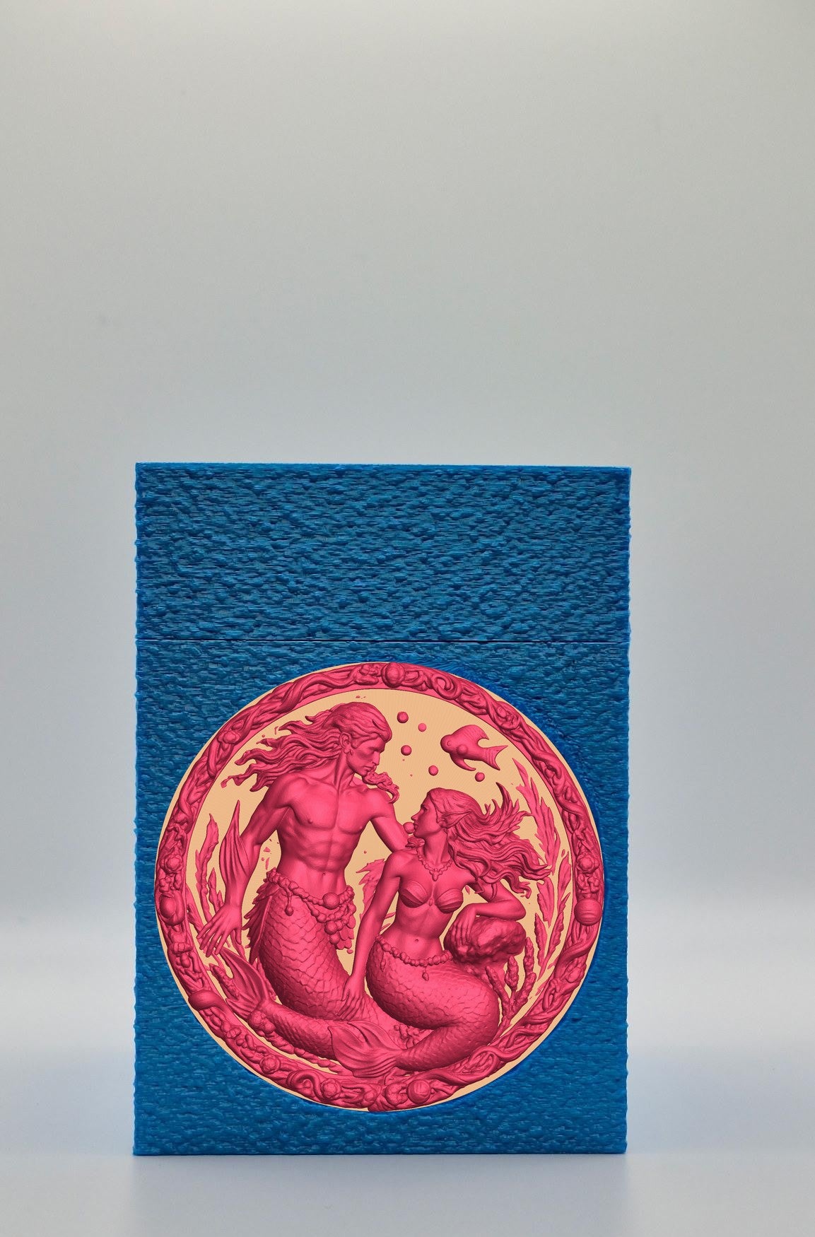 Merfolk Card Box — Blue