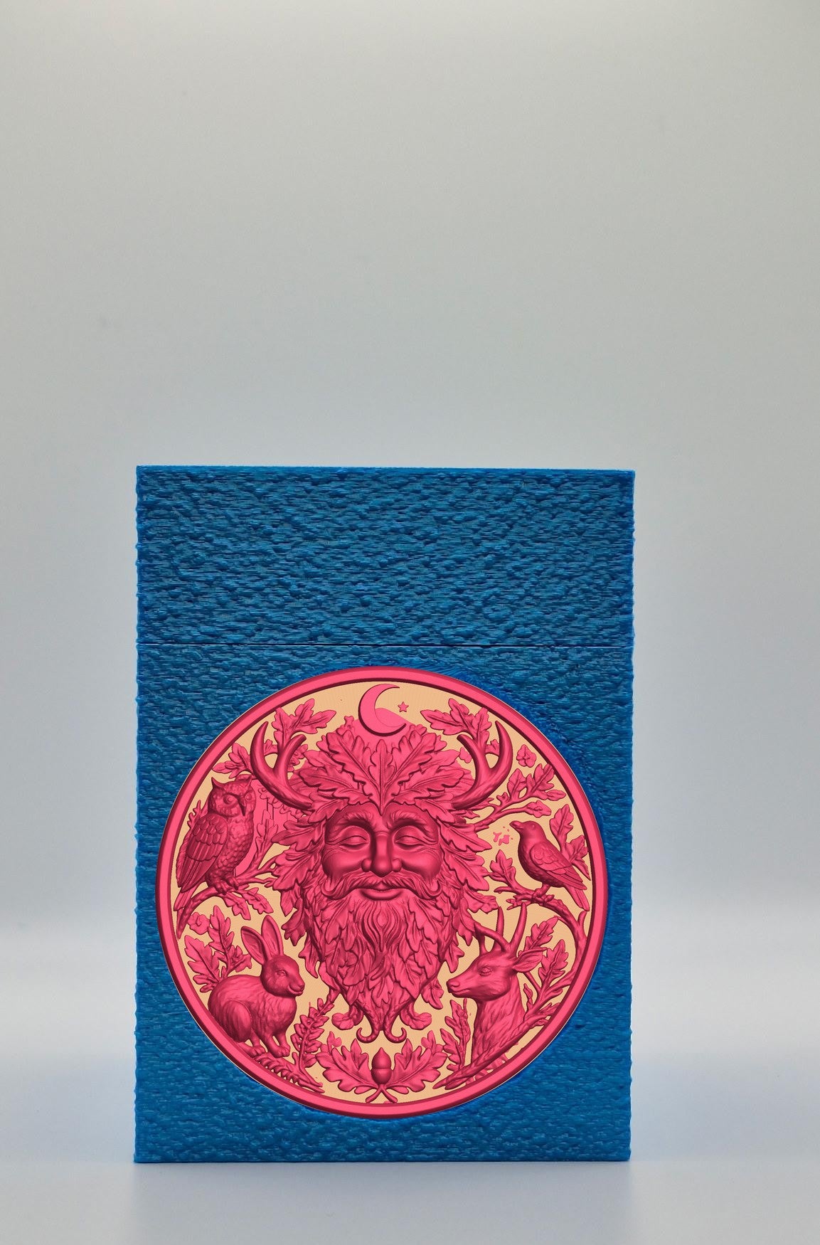 Tree Spirit Card Box — Blue