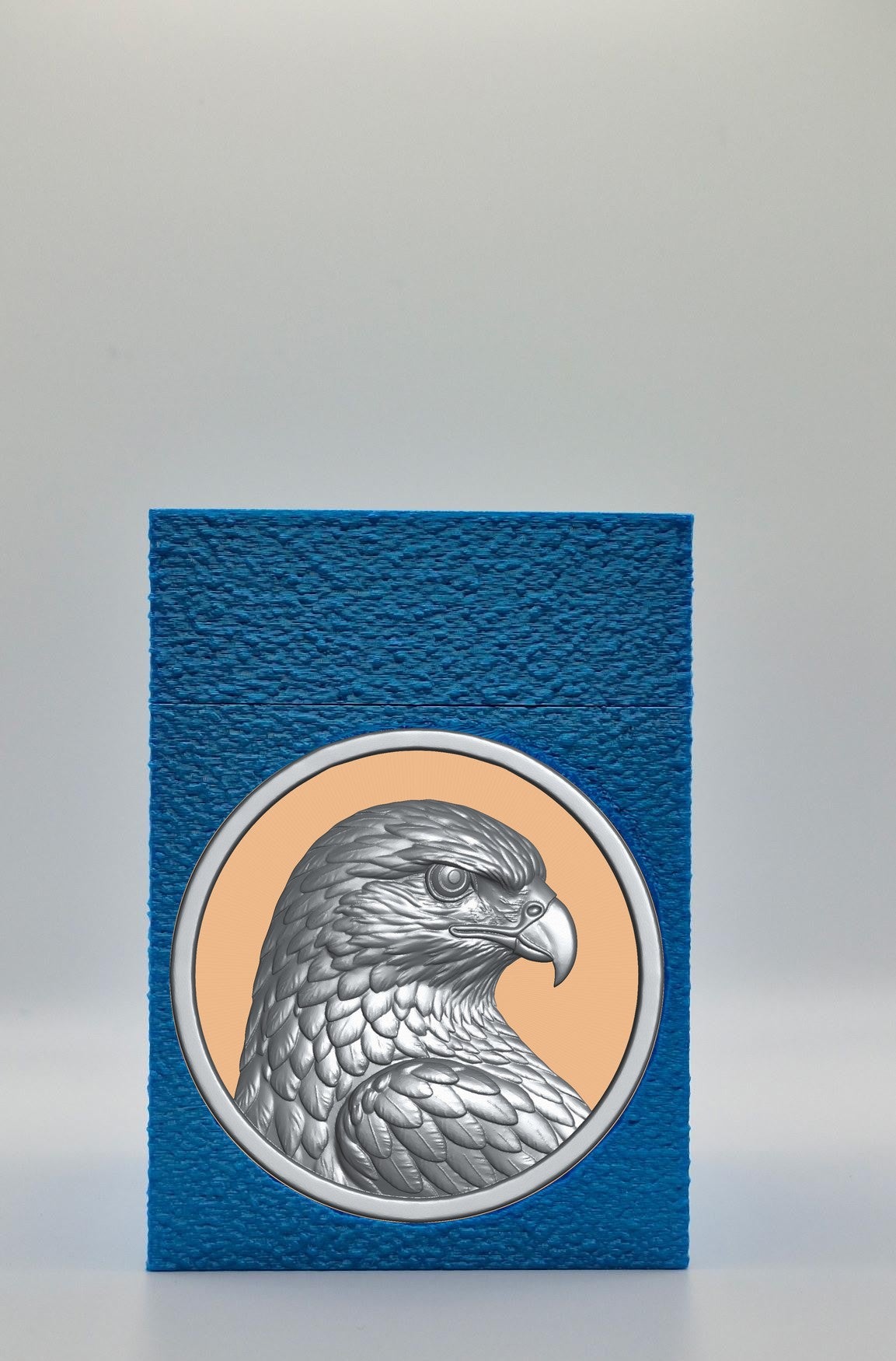 Eagle Card Box — Blue