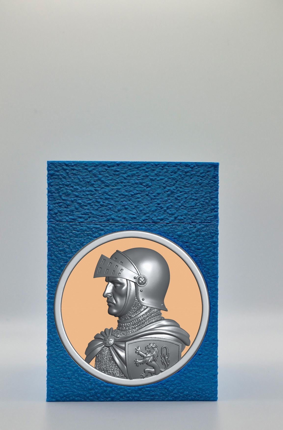 Knight Card Box — Blue