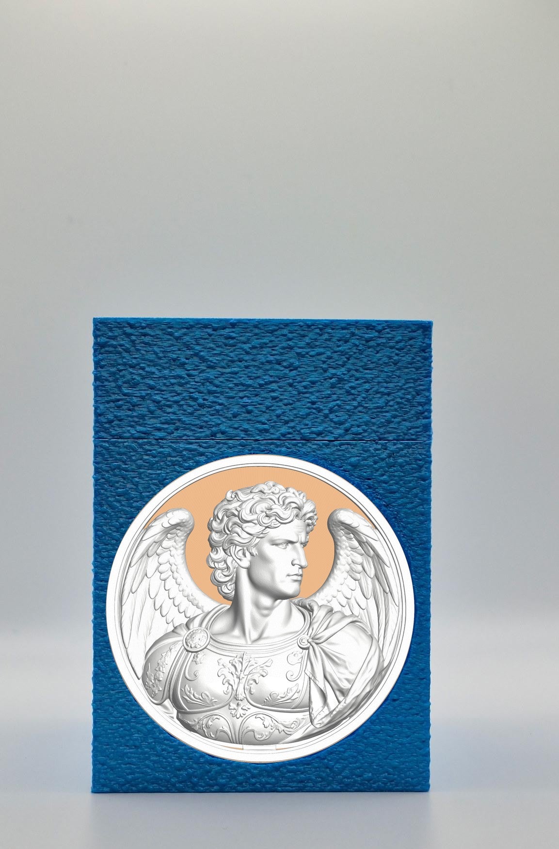 Angel Card Box — Blue