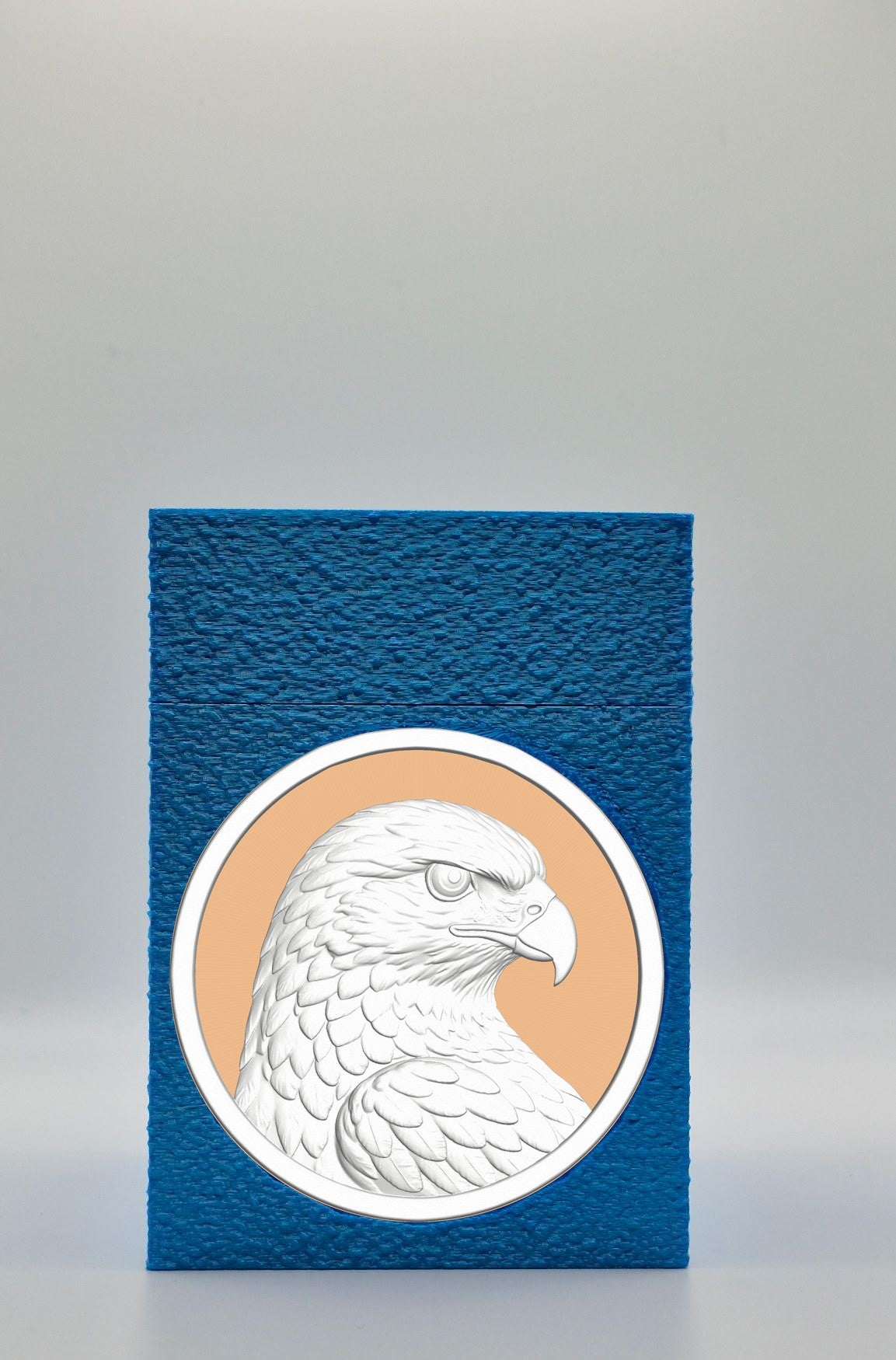 Eagle Card Box — Blue