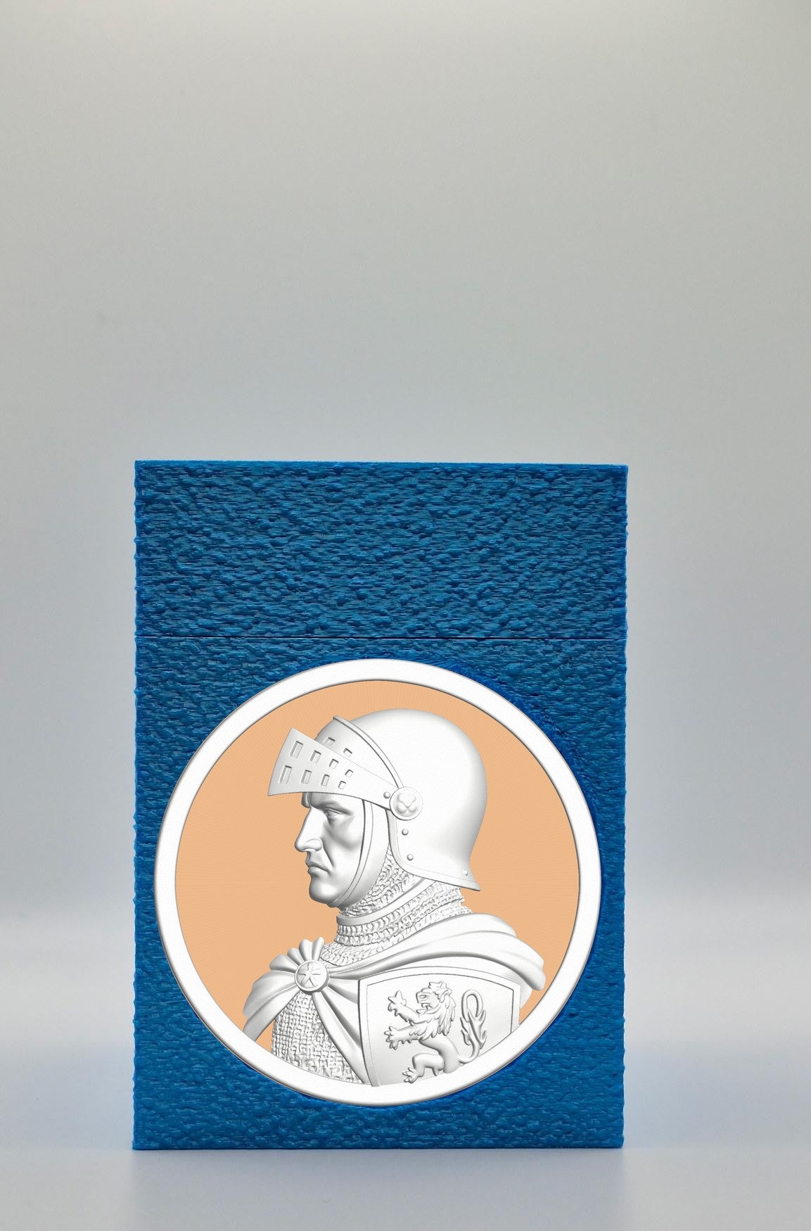 Knight Card Box — Blue