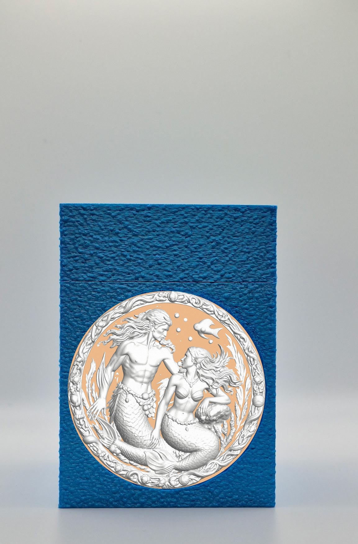 Merfolk Card Box — Blue