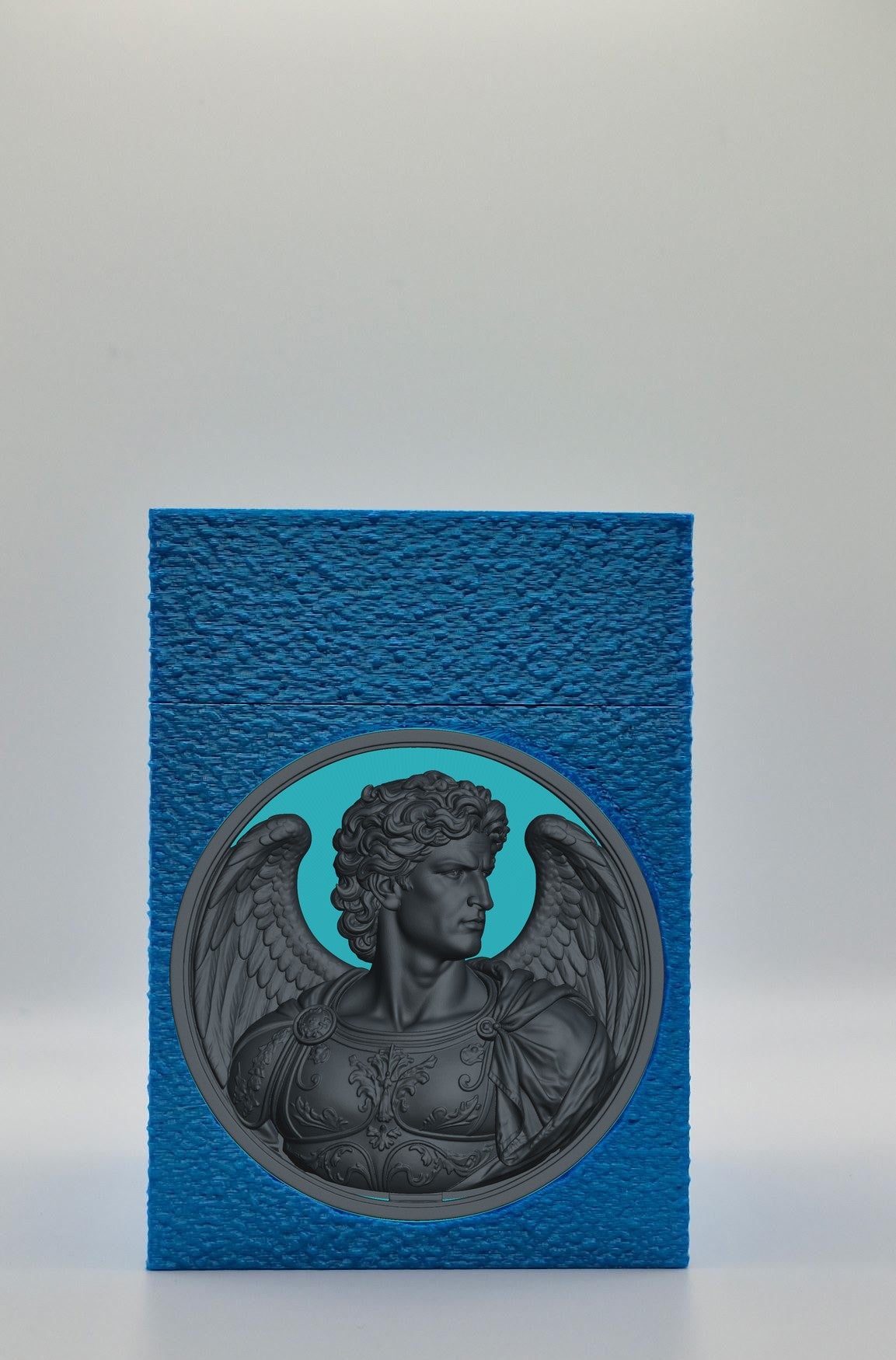 Angel Card Box — Blue
