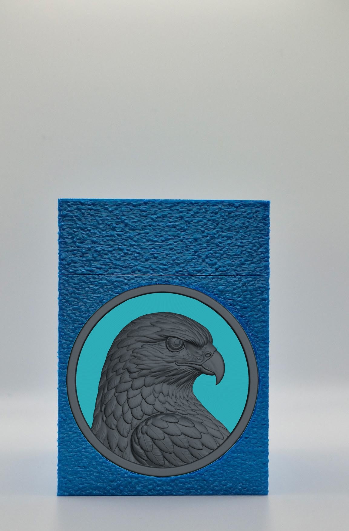 Eagle Card Box — Blue