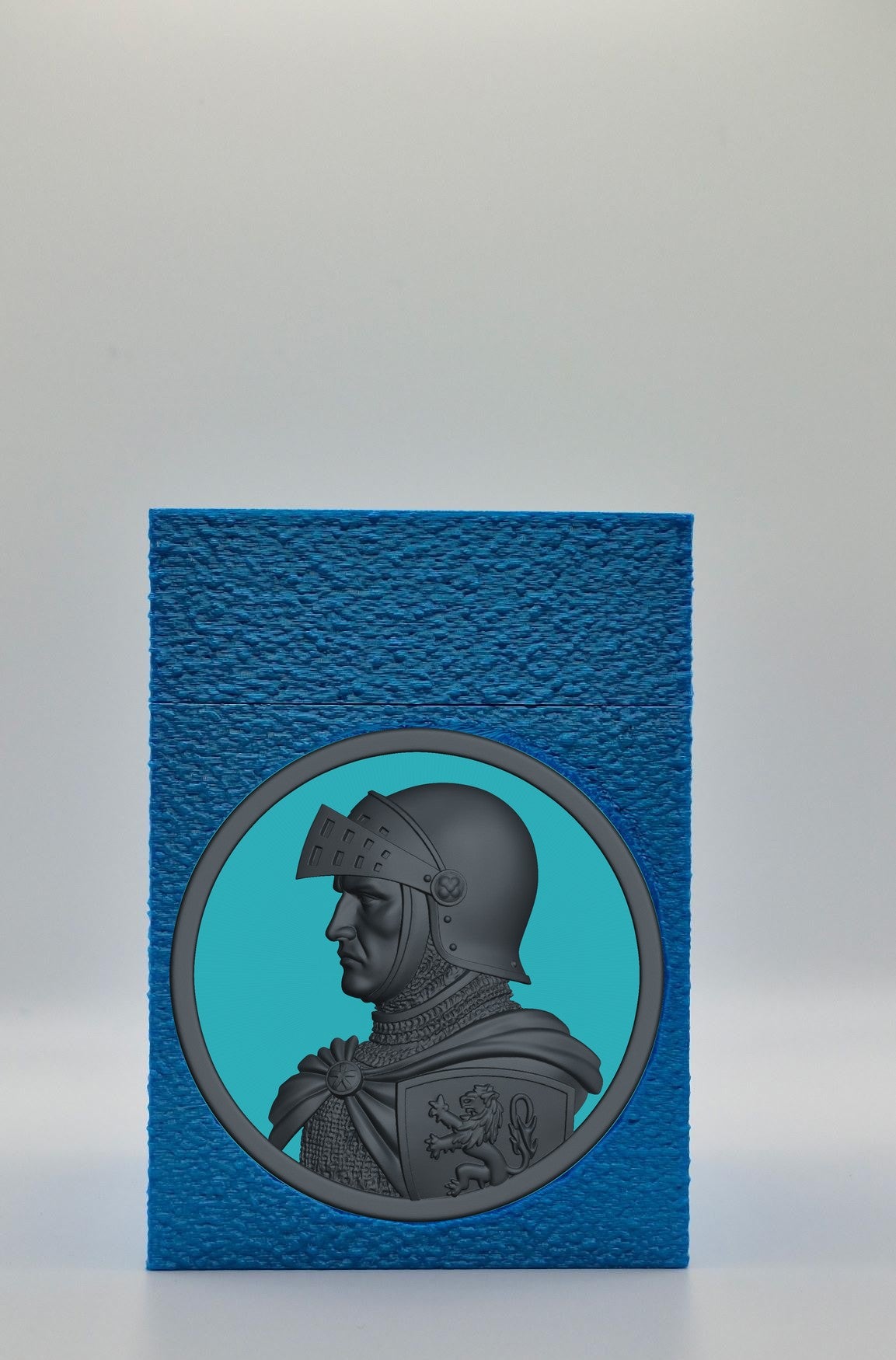 Knight Card Box — Blue