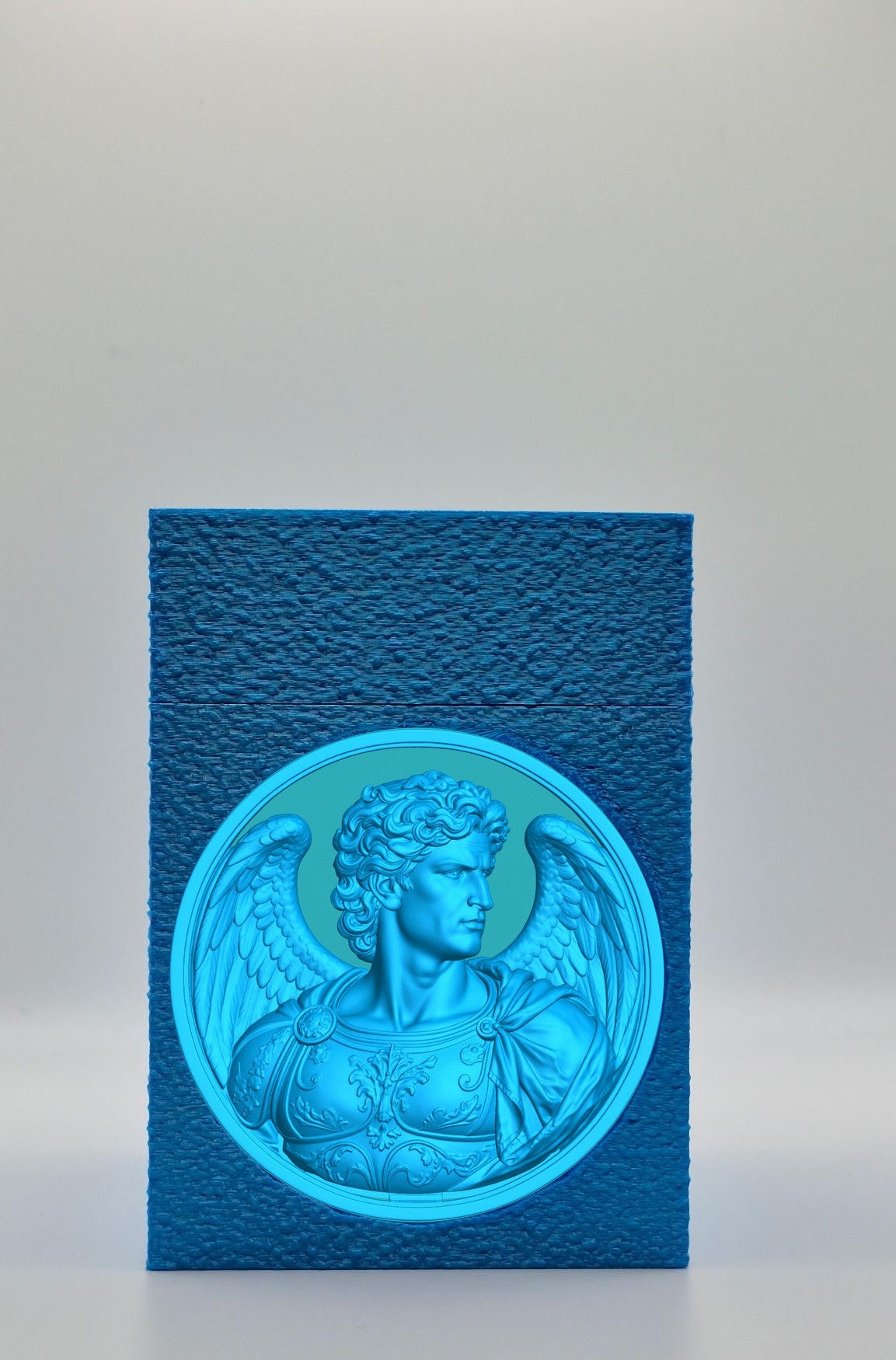 Angel Card Box — Blue