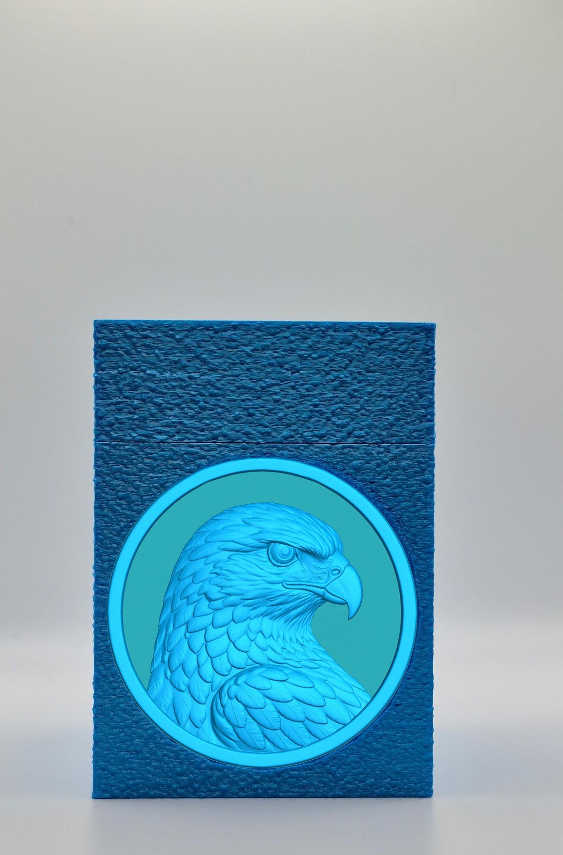 Eagle Card Box — Blue